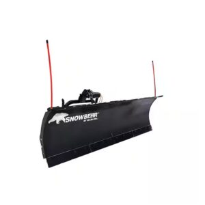 88 in. x 26 in. Heavy-Duty Universal Mount T-Frame Snow Plow Kit with Winch and Wireless Remote