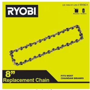 8 in. 0.043 Gauge Replacement Chainsaw Chain, 33 Links (Single Pack)